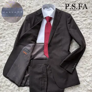 새상품급 P.S.FA 셋업 수트 이탈리아제 원단 말라네 브라운 Y6