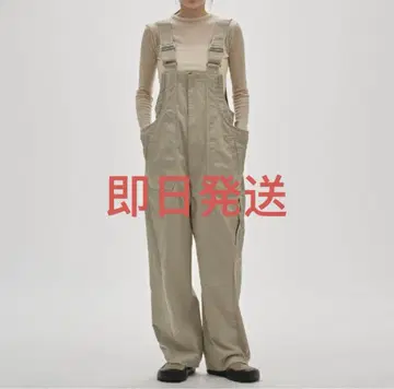 TODAYFUL Frontzip Cotton Salopette 세이지