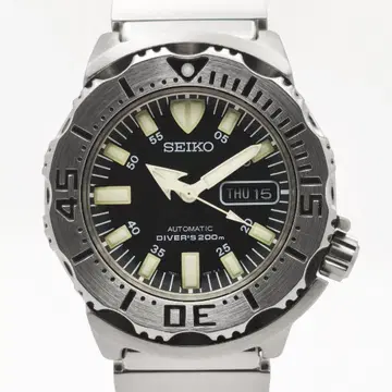 새상품급 세이코 다이버 200m 블랙 몬스터 SKX779K 해외 모델