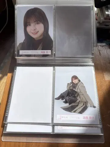 사쿠라자카46 엔도 리코 브로마이드 요리 앉은 자세 11th BACKS