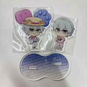 사토미치 sideM Summer Doggie 아크릴 스탠드 SD 페어 2