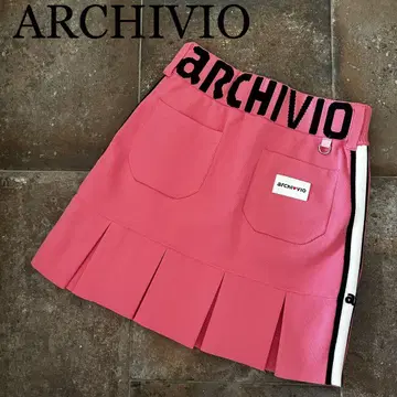 아르치비오 / archivio 사이드 라인 스커트 여성용 핑크