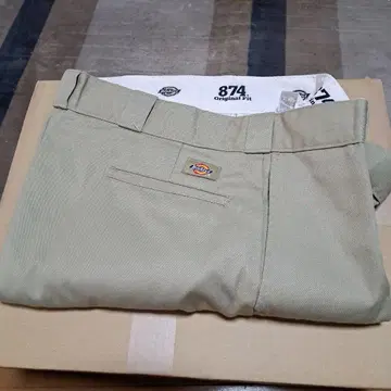 디키즈 874 오리지널 핏 베이지 팬츠 38X30