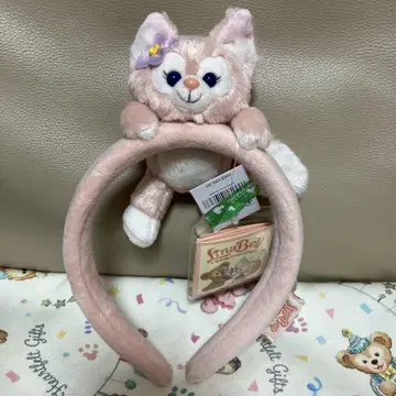 홍콩 디즈니랜드 리나벨 머리띠 미사용 택 포함