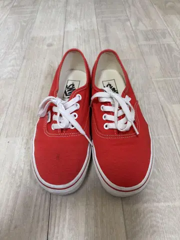 VANS 오센틱 레드 24cm