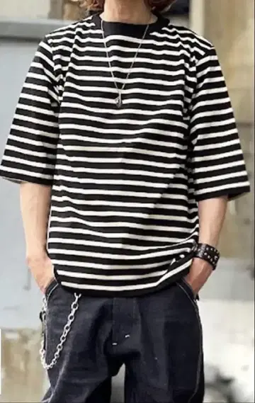 웨어 마스터즈 티셔츠 보더 L 스테디셀러 어트랙션즈