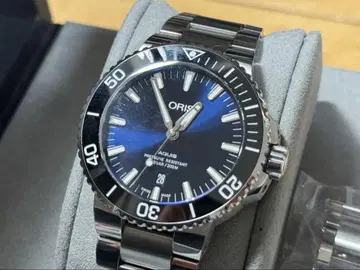 오리스 AQUIS 데이트 블루