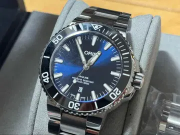 오리스 AQUIS 데이트 블루