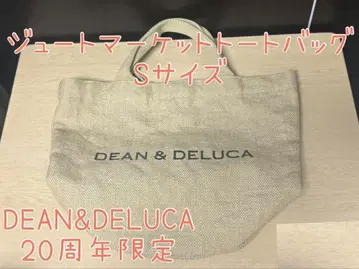 DEAN & DELUCA 20주년 한정판 주트 토트백 S 사이즈