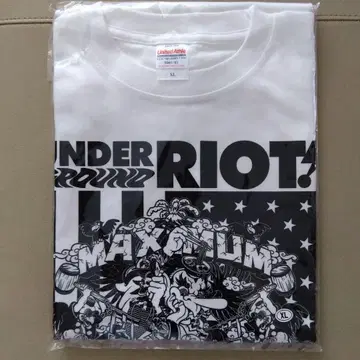 맥시멈 더 호르몬 under ground riot 티셔츠 XL
