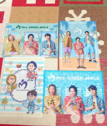 4종 컴프 Mrs. GREEN APPLE 비주얼 시트