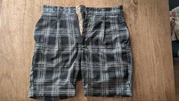 NONNATIVE 논네이티브 체크 패턴 쇼트 팬츠