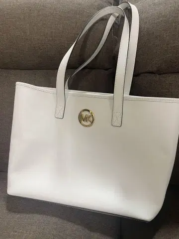 Michael Kors 화이트 토트백