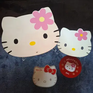 헤이세이 레트로 헬로키티 페이 테이블 4종 세트