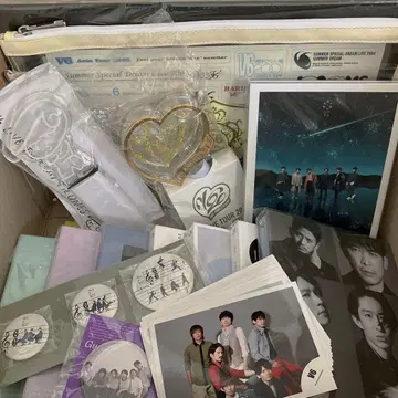 V6 굿즈 정리 CD 팜플렛 사진 펜라 기타
