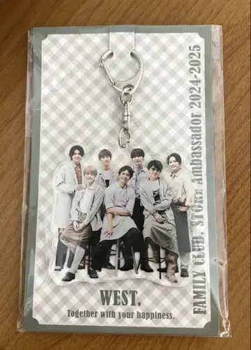 WEST. 아크릴 키링 아크링 키링