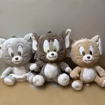 톰과 제리 안티크 BIG 봉제 인형 3종 세트
