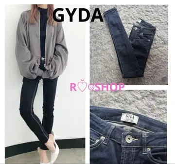 GYDA 원 워시 스키니 데님 팬츠 XXS 제이다 인디고