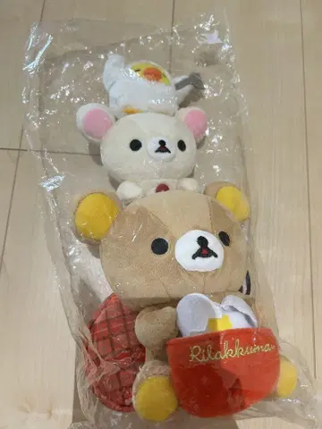 리락쿠마 봉제 인형 세트
