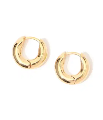 HATTON LABS Round Hoop Earrings 귀걸이