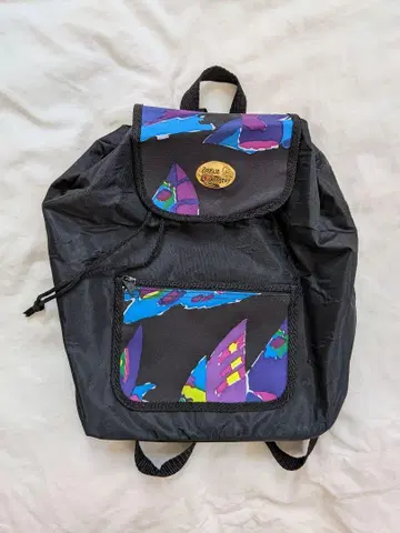 vintage 90s Irene Dorothy 크레이지 패턴 백팩