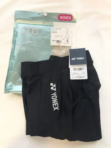 YONEX 롱 스패츠 피트니스 모델 블랙 S 사이즈 미사용 새상품