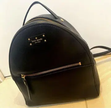 케이트 스페이드 백팩 올 가죽 소가죽 Kate spade 블랙 검정