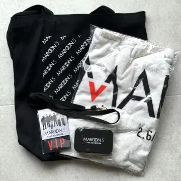 marron5 마룬 5 굿즈 세트 라이브 VIP 한정판 도쿄돔