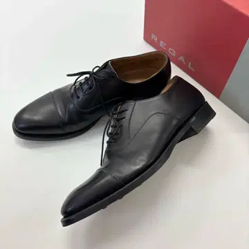 고품질 REGAL 5 아일렛 스트레이트 팁 드레스 신발 26cm