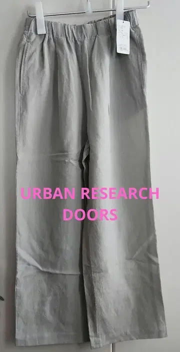 URBAN RESEARCH DOORS 린넨 혼방 이지 팬츠 M