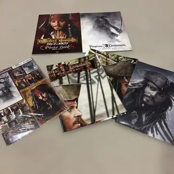 [캐리비안의 해적] 영화 팜플렛 & 포스터 북 세트