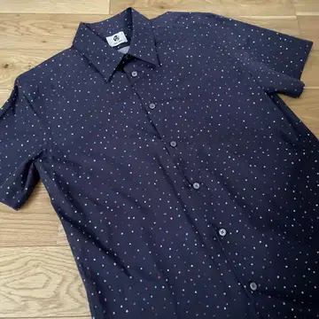 PAUL SMITH 컬러풀 도트 무늬 반팔 셔츠