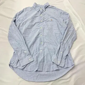 Ralph Lauren 커스텀 핏 긴팔 셔츠 라이트 블루 L