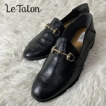 새상품급 Le Talon GRISE 비트 로퍼 가죽 일본제 25cm