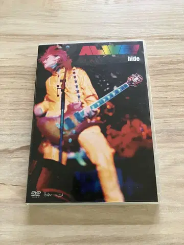 ALIVE! hide DVD 3장 세트