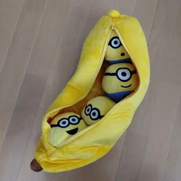 미니언 바나나 봉제 인형
