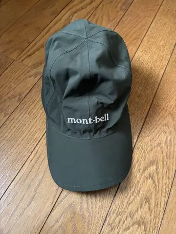 몽벨 GORE-TEX 캡 그린 컨디션 최상