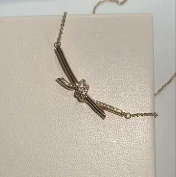 새상품급 골드 목걸이 노트 실버 목걸이 리본 목걸이