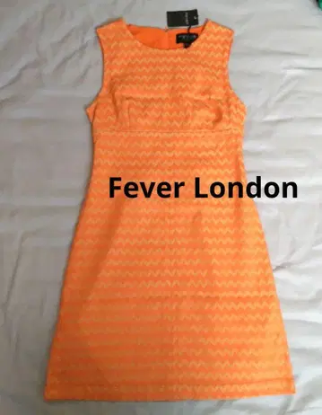 Fever London 60년대 스타일 레트로 자카드 원피스