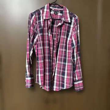 Tommy Hilfiger 긴팔 셔츠 체크 무늬
