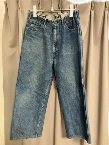 westoveralls 803w 바이오 워시 와이드 데님