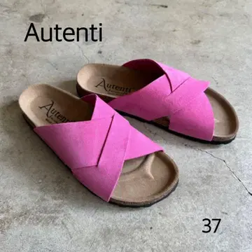 오텐티 바이 펜타 크로스 스웨이드 샌들 37 23.5cm