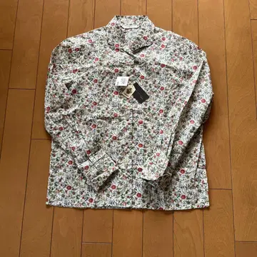 THE SHIRTS 플라워 프린트 긴팔 셔츠