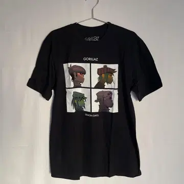 GORILLAZ DEMON DAYS 밴딩 티셔츠