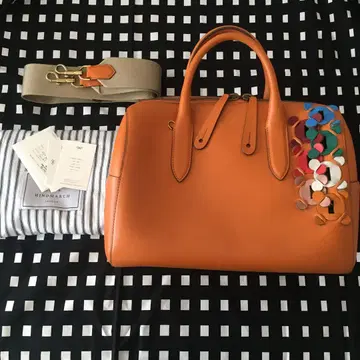 새상품급 안야 힌드마치 2Way 백 오렌지 숄더백