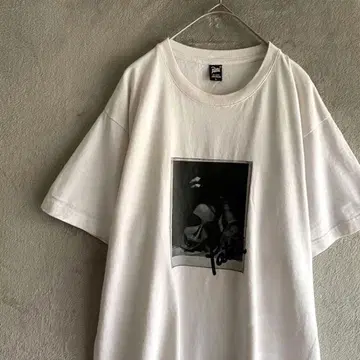 Patta Patta 포토 프린트 티셔츠 스트릿 아트 해골 페이드