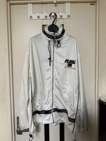 FUBU 저리 셋업 상하의 화이트 L 당시 상품 레어