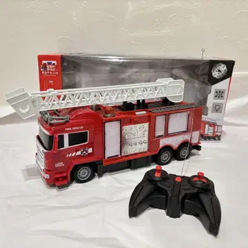 무선 조종 소방차 사다리차 FIRE RESCUE 1/18