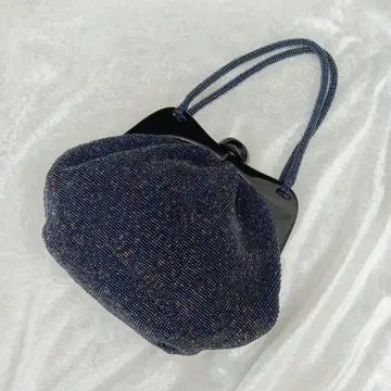 일본 정통의상 소품 비즈 백 블루 계열