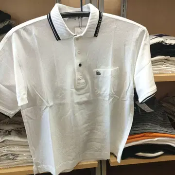 Santa Fe 화이트 피케 셔츠 L